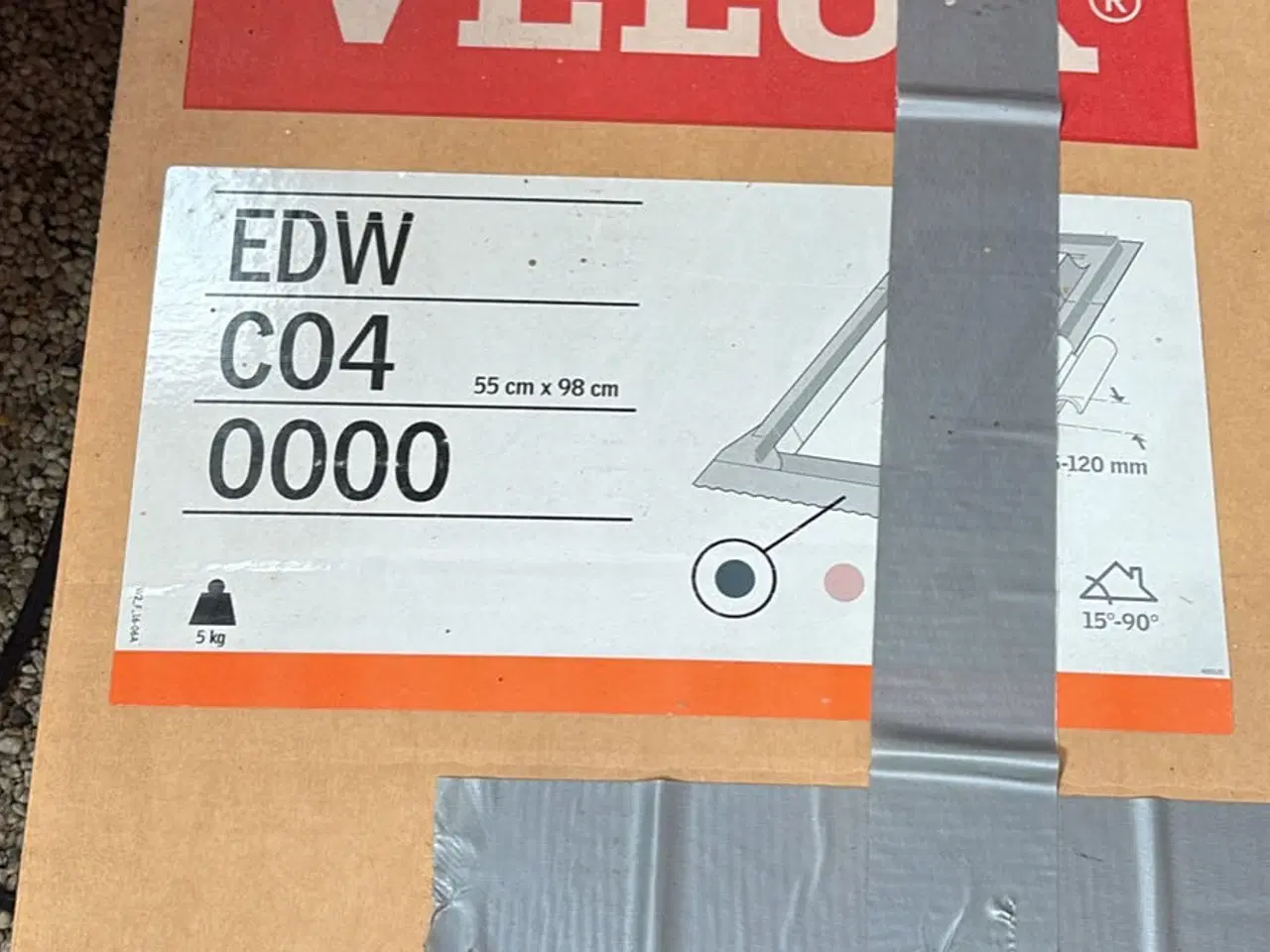 Billede 2 - Velux tagvindue 55x98 cm