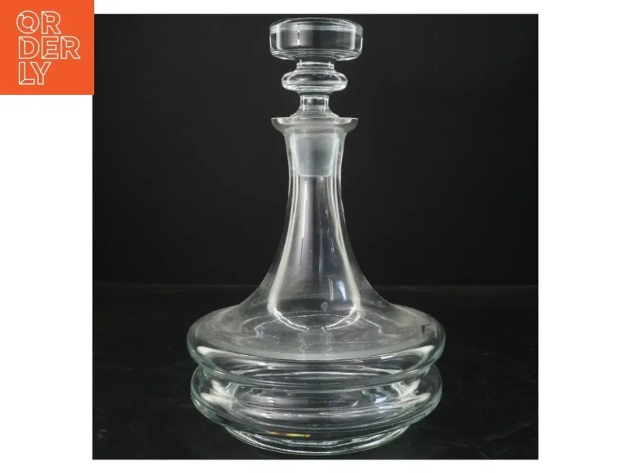 Billede 1 - Glas karaffel med prop (str. 27 cm)