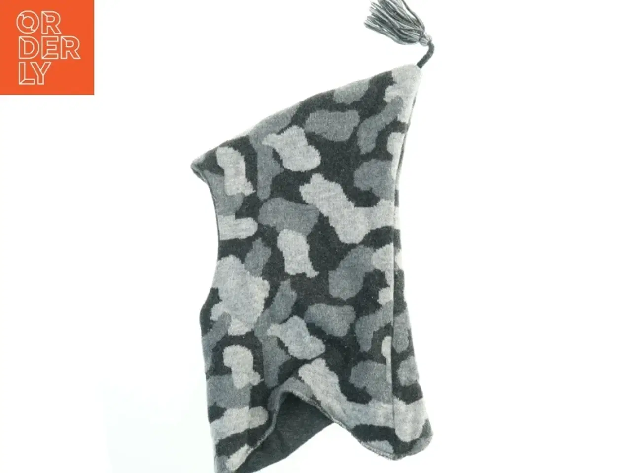 Billede 2 - Strikhue med kvast fra Melton (str. Ø 19 cm)