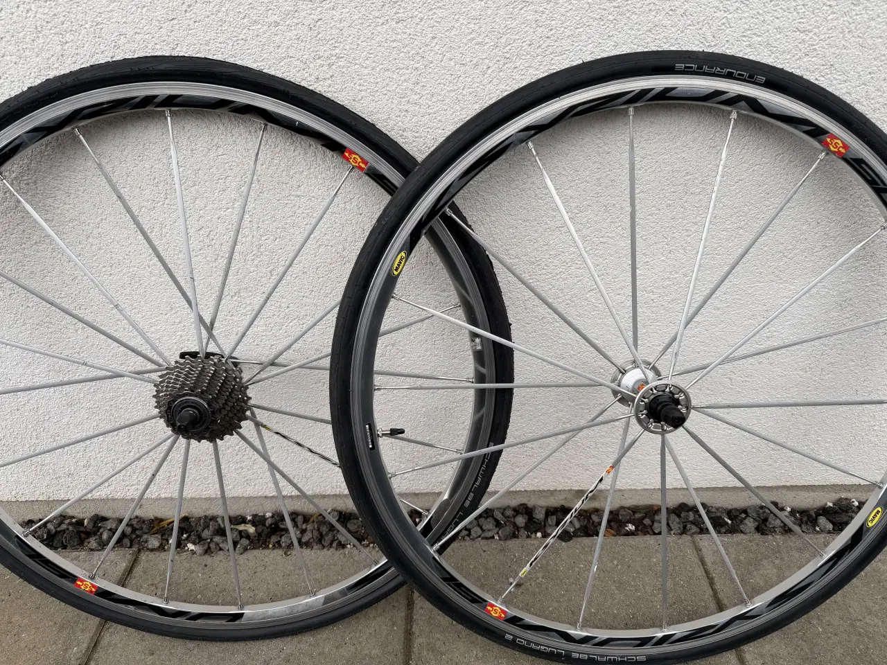 Billede 1 - Racerhjulsæt køreklart