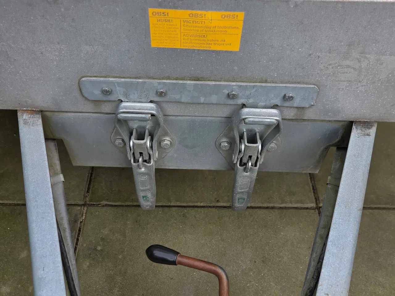 Billede 3 - Variant 750 kg vippe trailer – høj lasteevne 