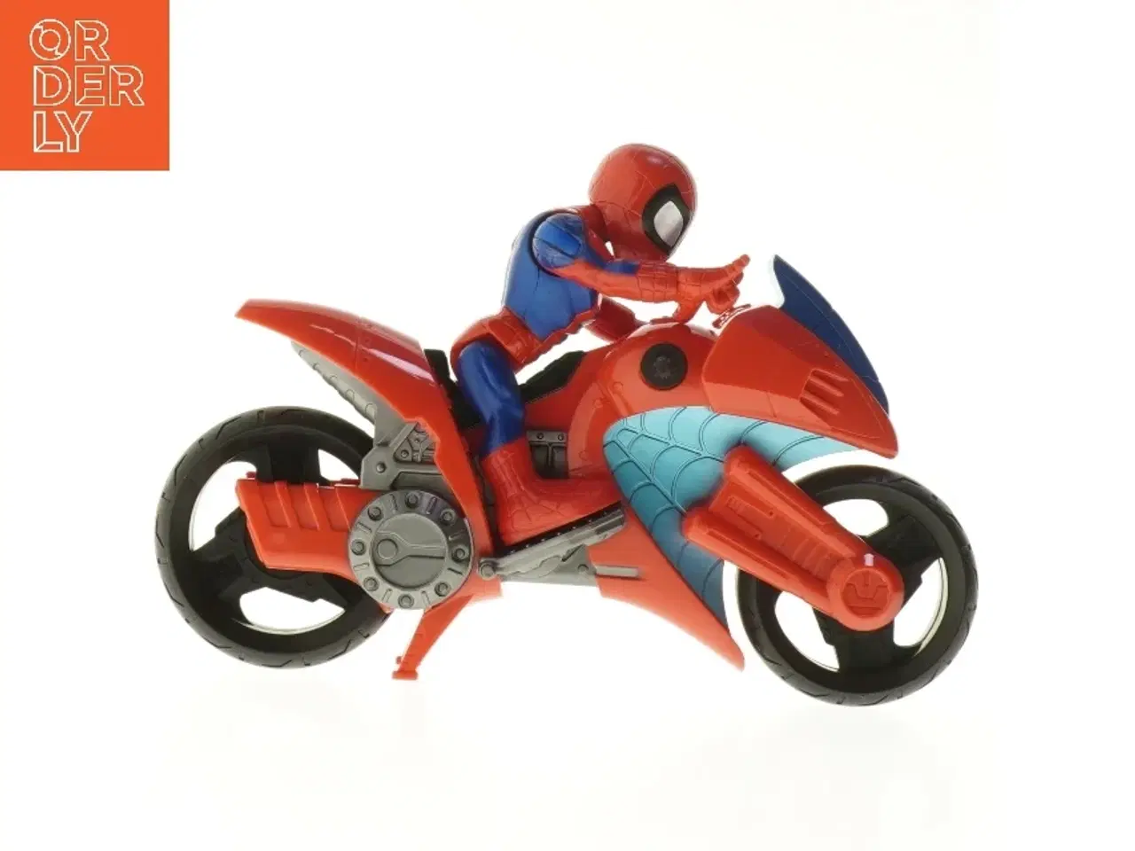Billede 1 - Spidey motorcykel figur (str. 23 cm)