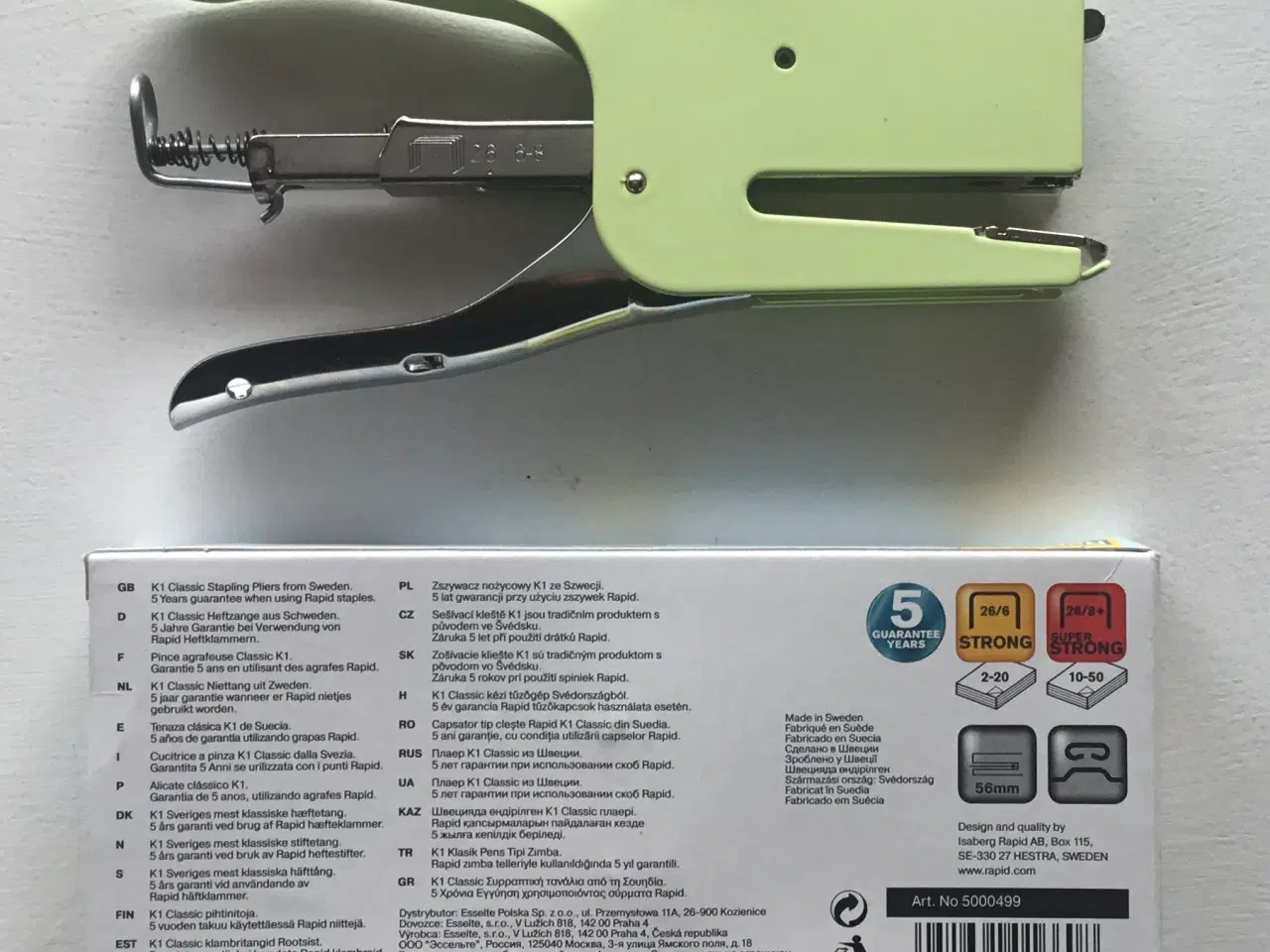 Billede 4 - Rapid hæftemaskine K1 Mellow yellow