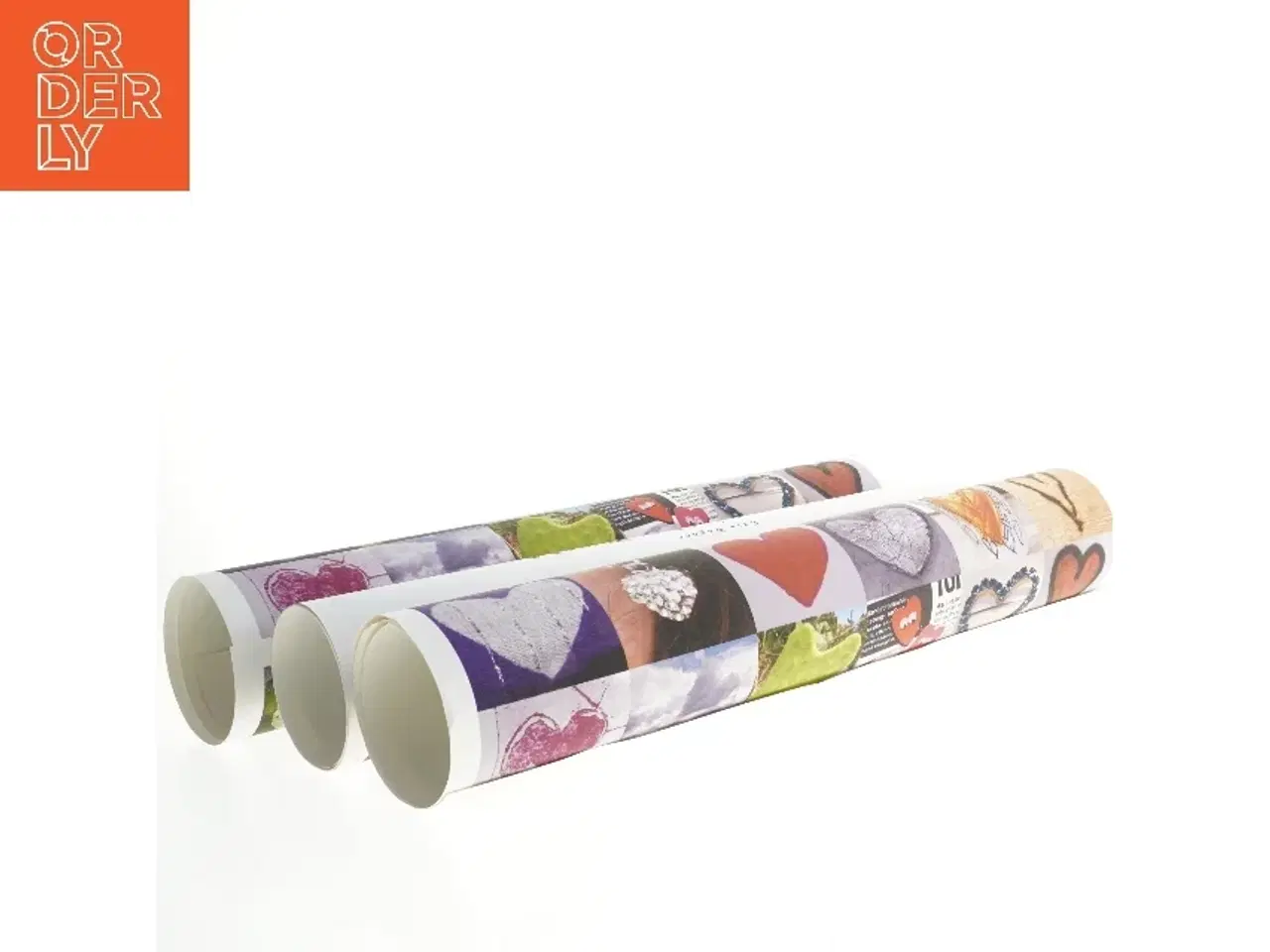 Billede 2 - Hjerte plakat (str. 60 x 43 cm)