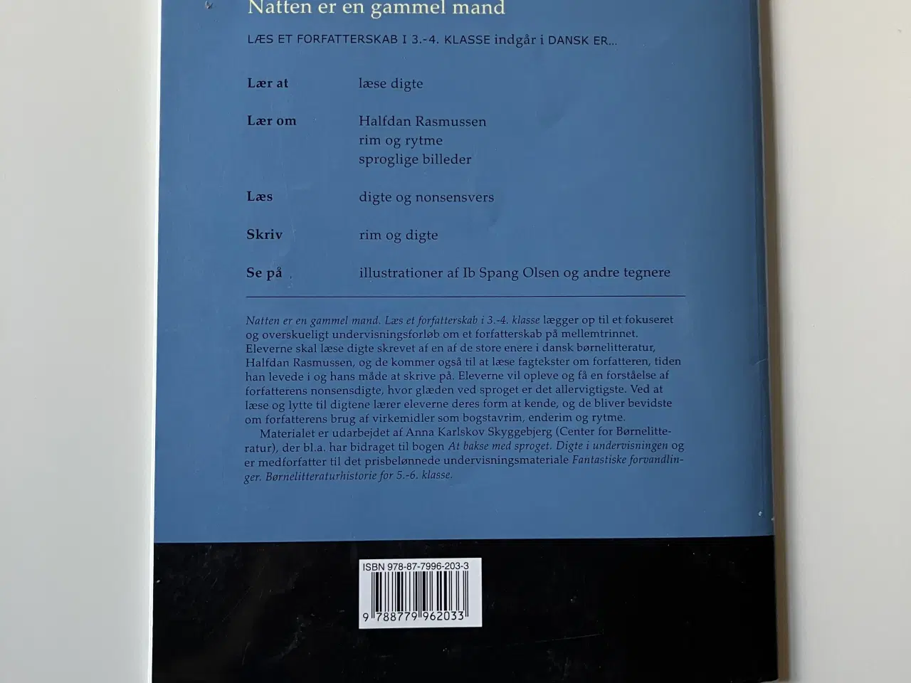 Billede 2 - Natten er en gammel mand. Af Anna Karlskov Skyggeb