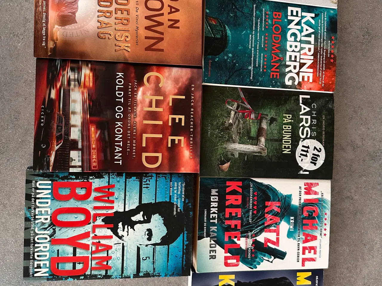 Billede 1 - Krimibøger