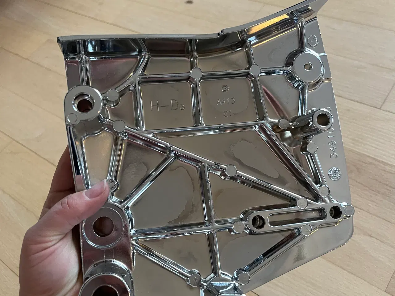 Billede 3 - Sprocket cover krom Sportster