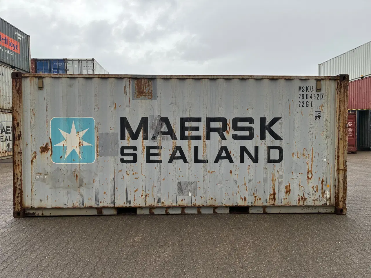 Billede 5 - 20 fods Container- ID: MSKU 290452-7