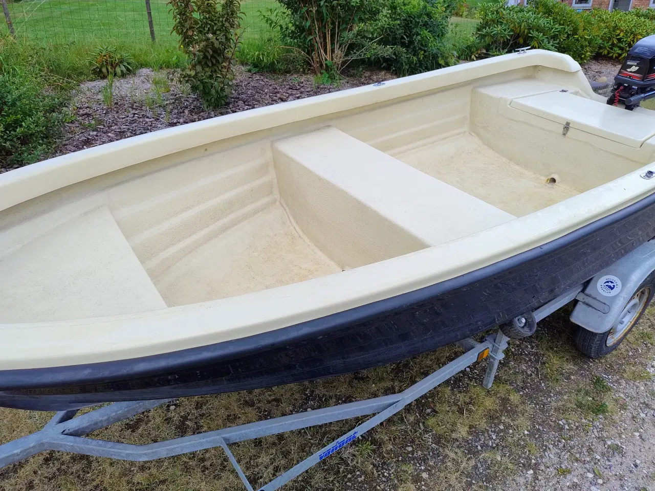 Billede 2 - Jolle motor og trailer.