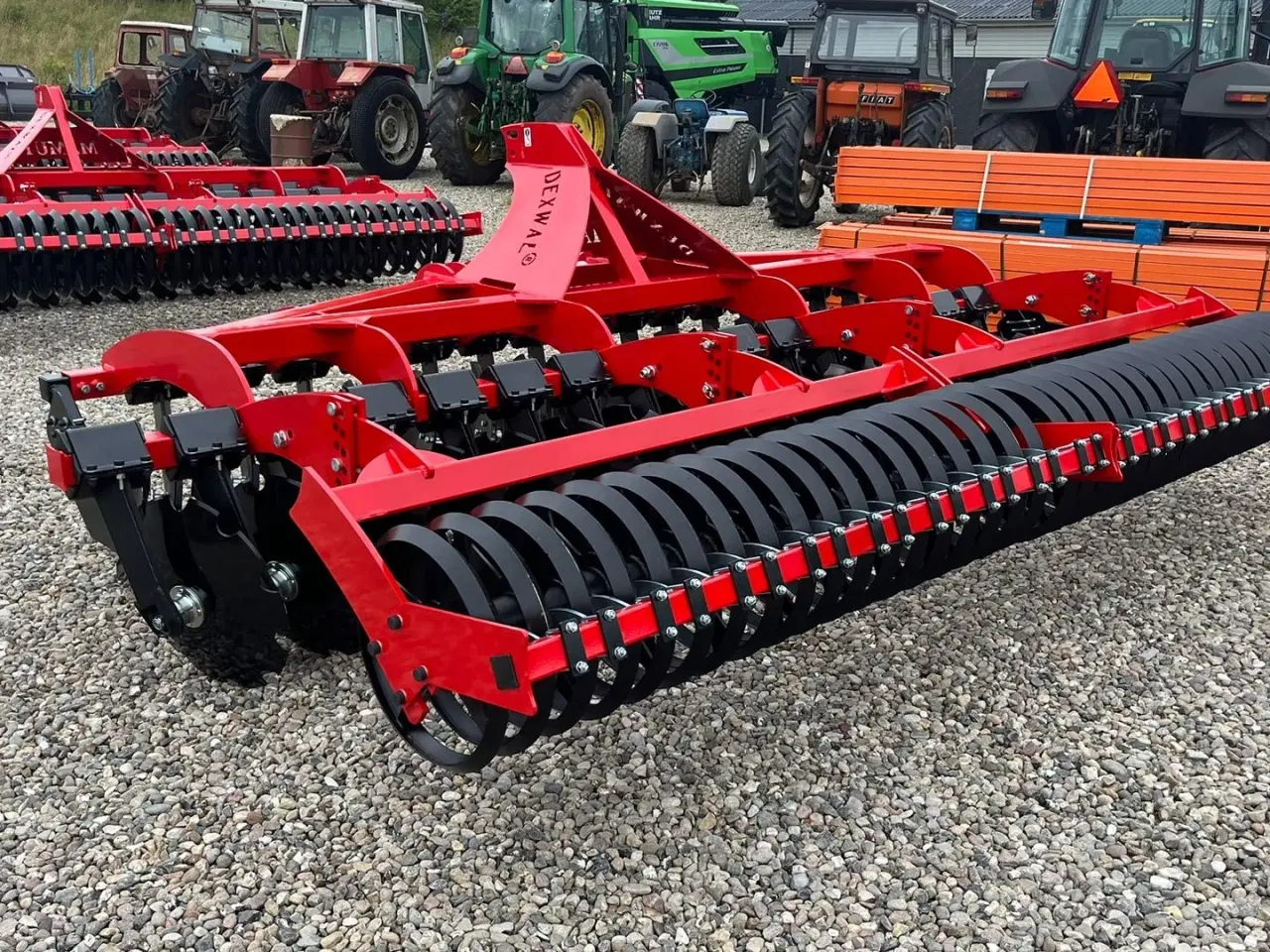 Billede 5 - Dexwal Mamut 4 m Med v-rings pakker og 560mm tallerkner