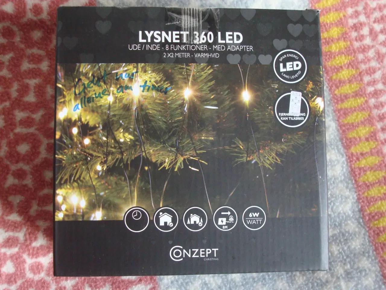 Billede 1 - Lysnet med 360 LED