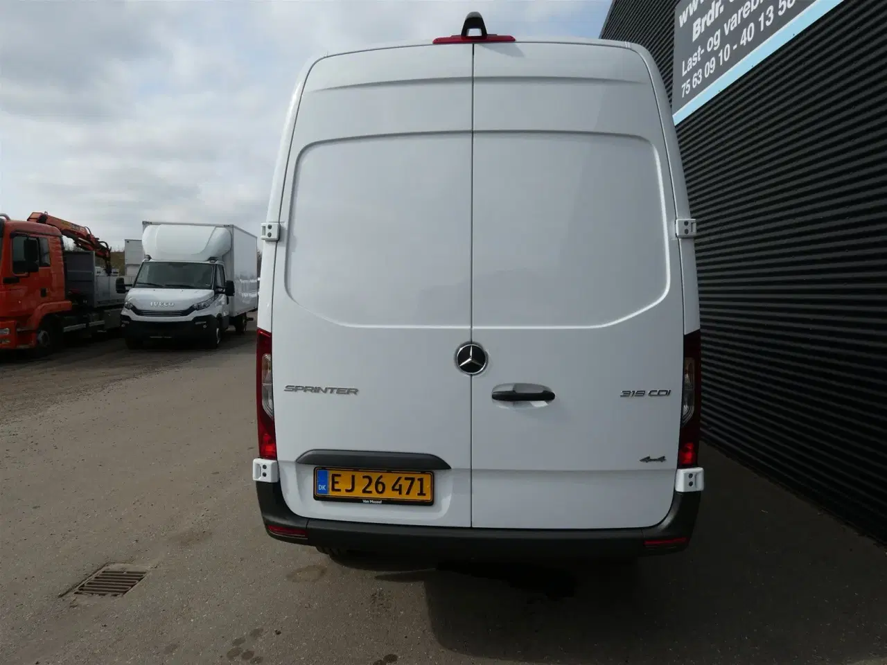 Billede 8 - Mercedes-Benz Sprinter 319 2,0 CDI A2 Select 4X4 9G-Tronic 190HK Van 9g Aut.