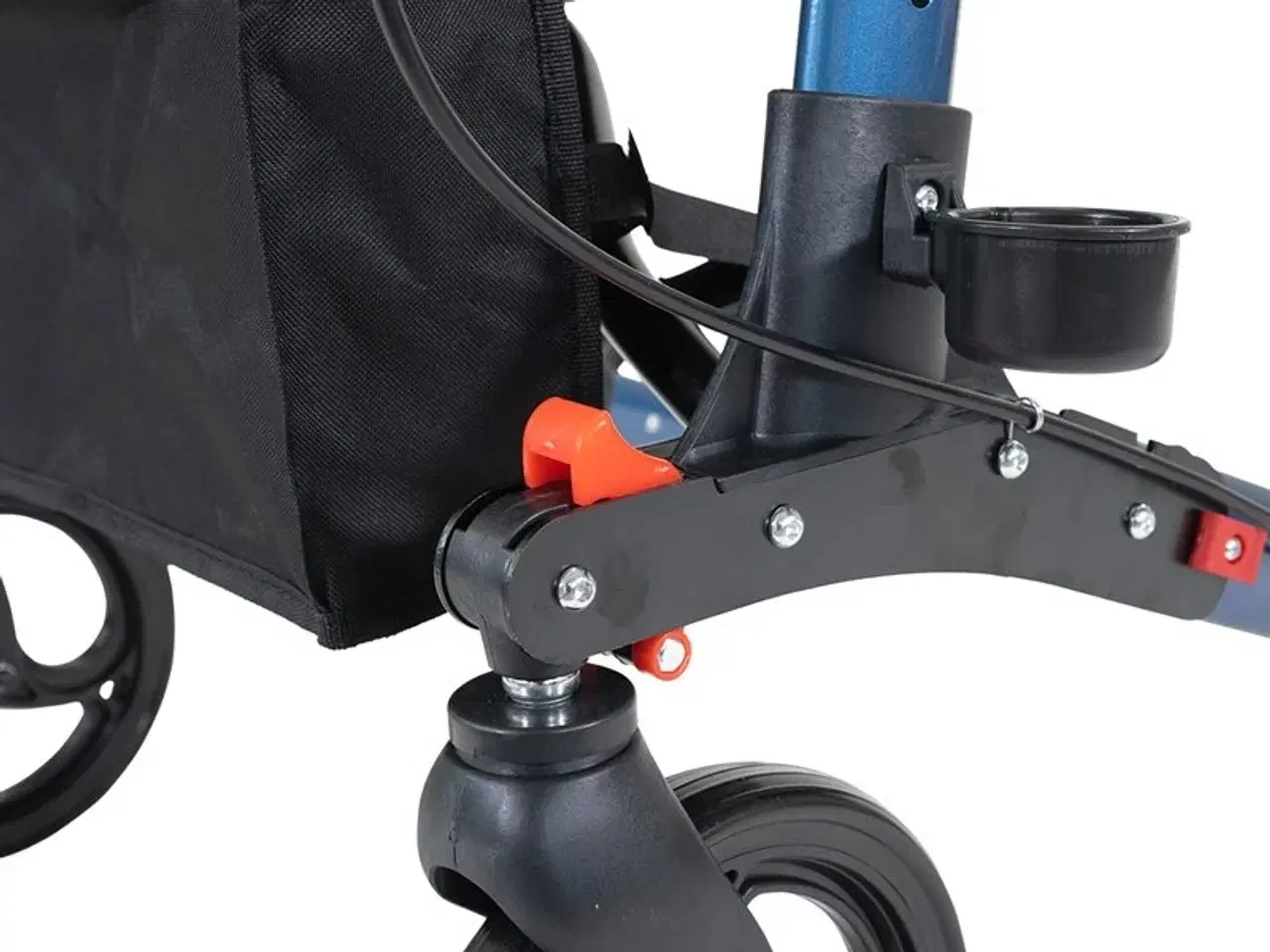 Billede 7 - Lindebjerg Rollator - Smart klik - HF-150 - Metal blå