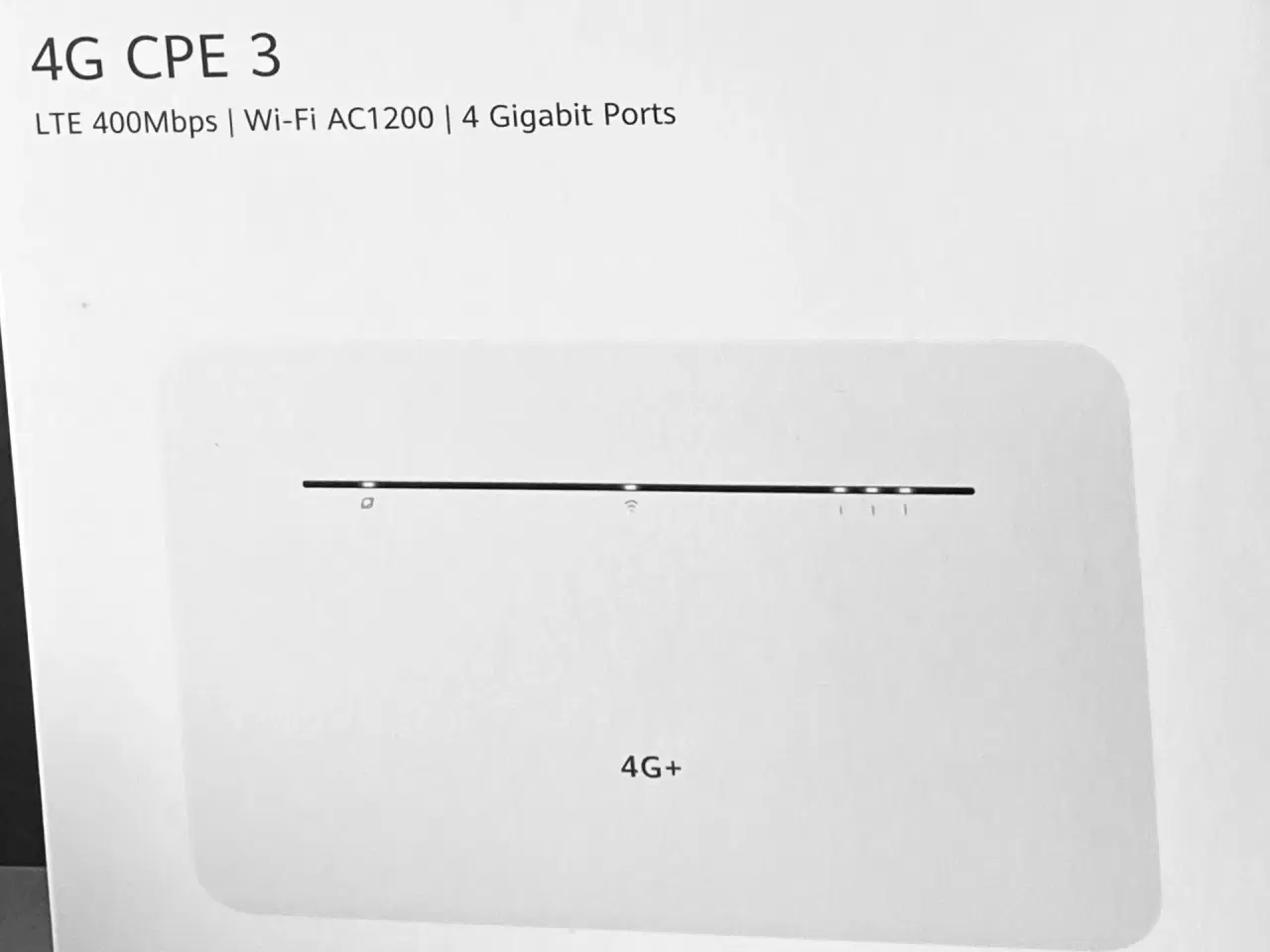 Billede 10 - Huawei 4G - CPE 3 Router - LTE 400Mbps Wi-Fi AC120