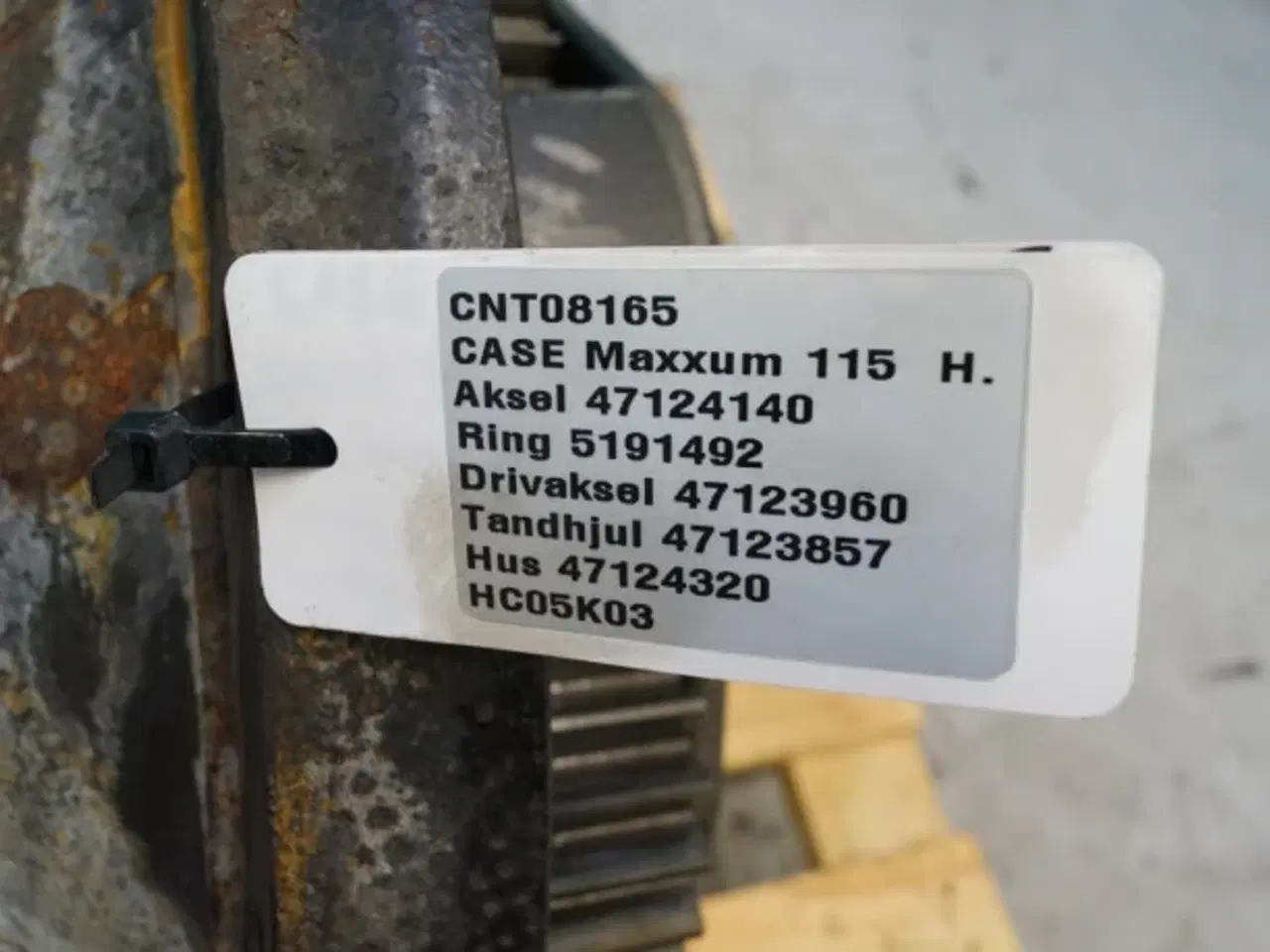 Billede 11 - Case Maxxum 115 Lår