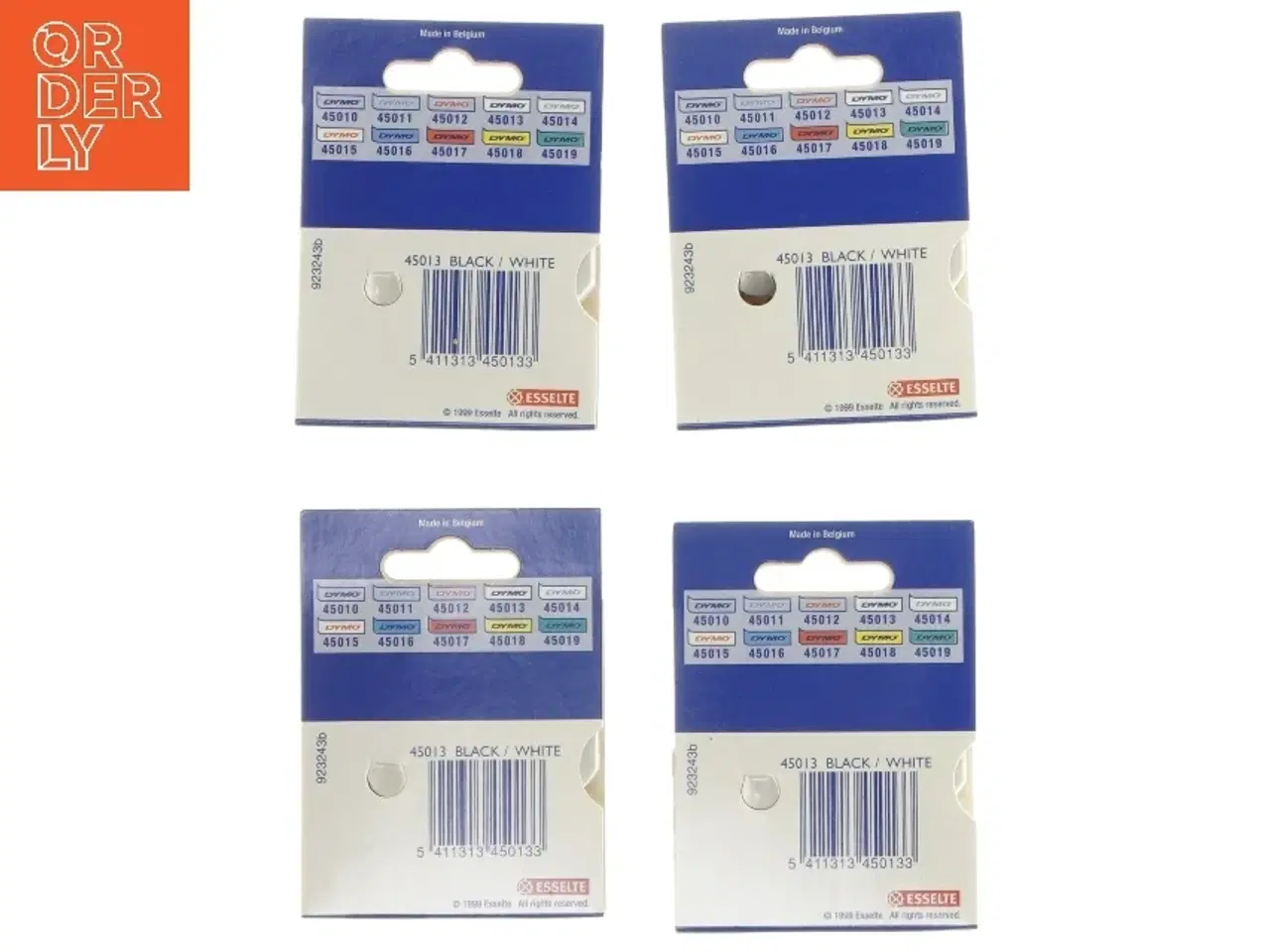 Billede 4 - Dymo Label Kassette D1 12mm fra Dymo (str. 9x9x7 cm)