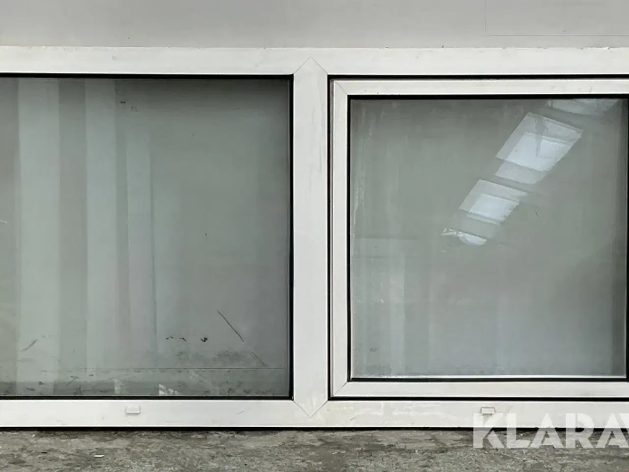 Billede 4 - Vindue med dreje kip og fast karm - 7 stk Plast 2-fags