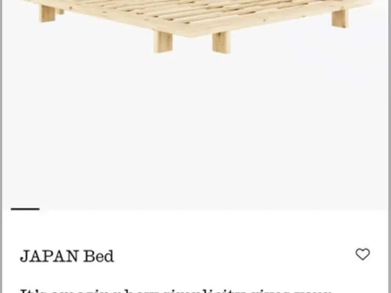 Billede 4 - JAPAN BED - KARUP DESIGN