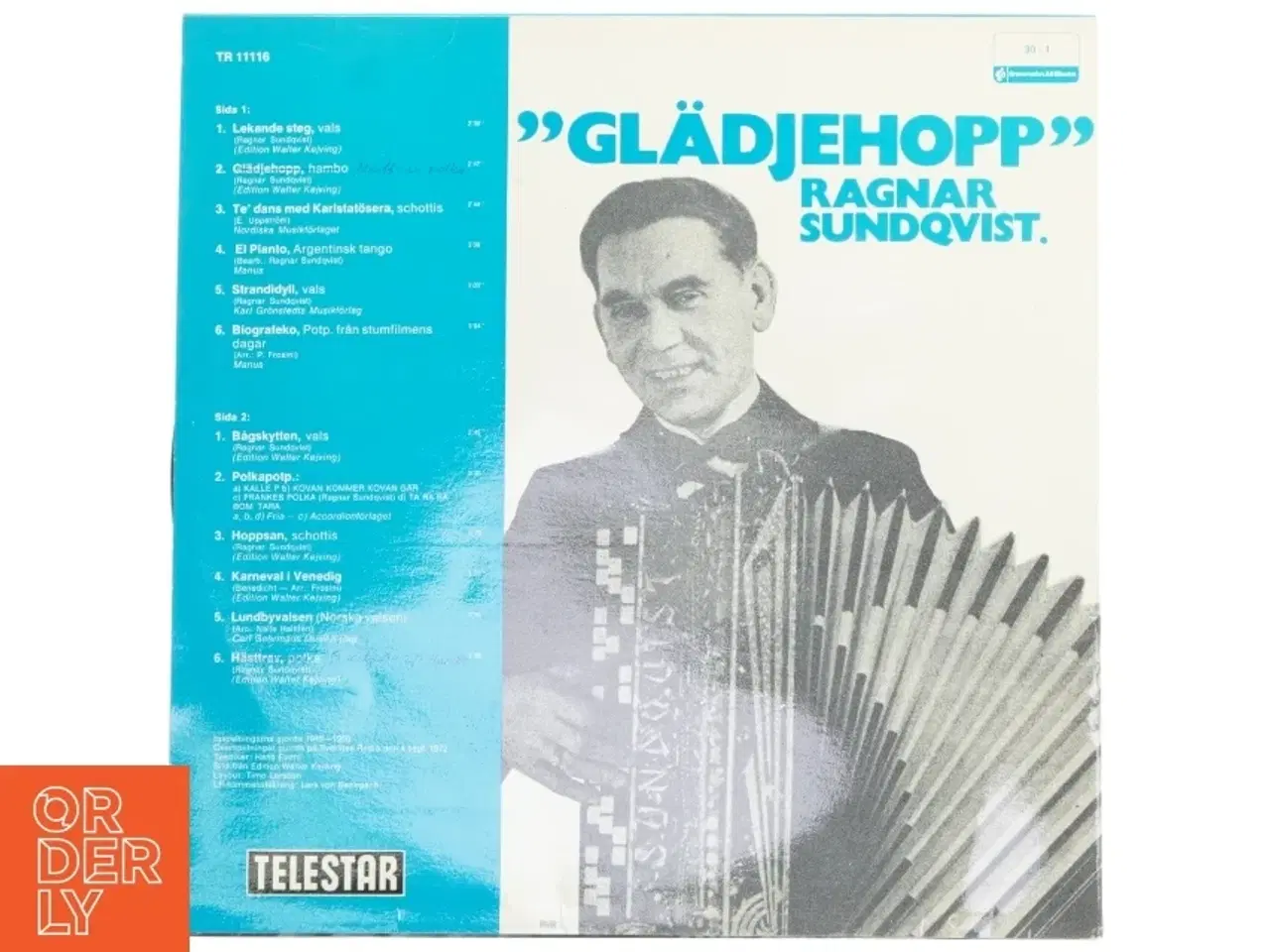 Billede 3 - Gl&#228;djehopp LP af Ragnar Sundqvist