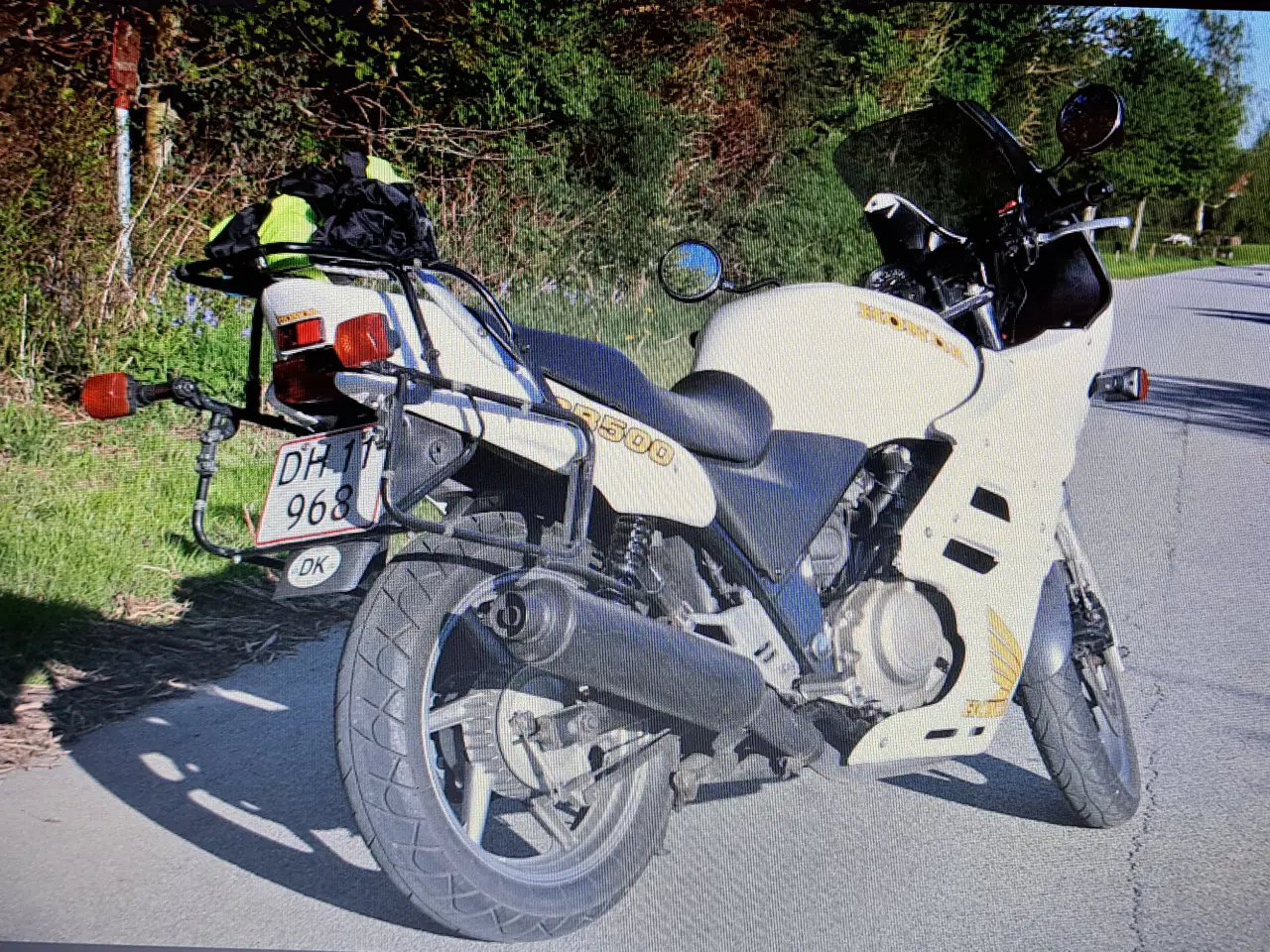 Billede 2 - Honda Cb500 kåbe Hvid