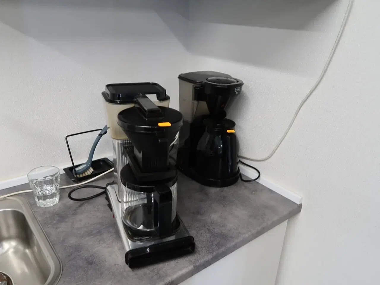 Billede 2 - 2 stk. kaffemaskiner, mikrobølgeovn, elkedel