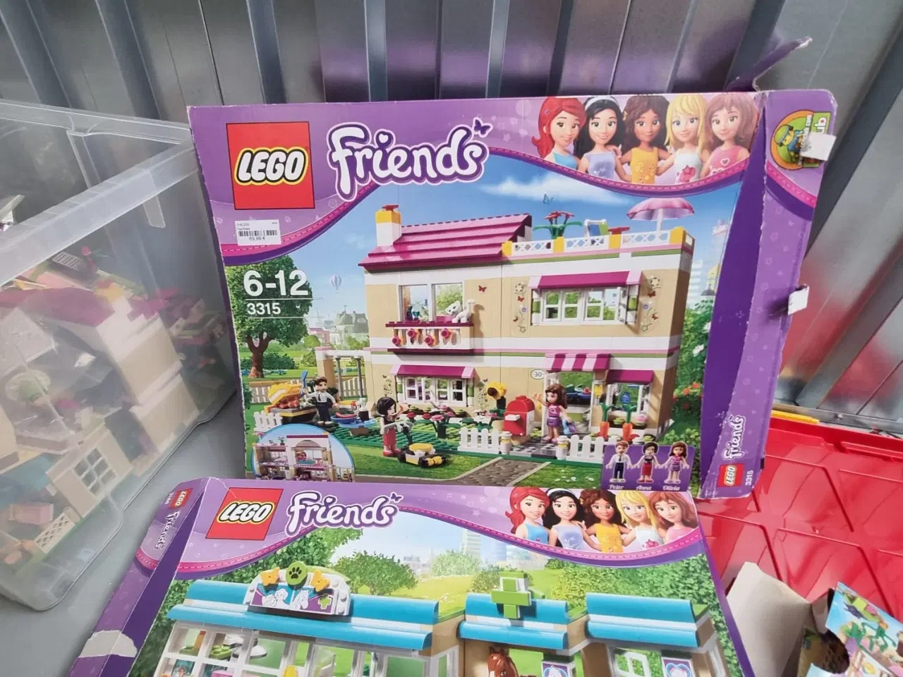 Billede 2 - Lego Friends 8 store, 10 små(inkl. Brugsanvisning)