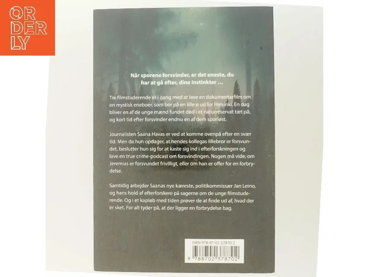 Billede 3 - Når sporene forsvinder : krimi af Elina Backman (f. 1983) (Bog)