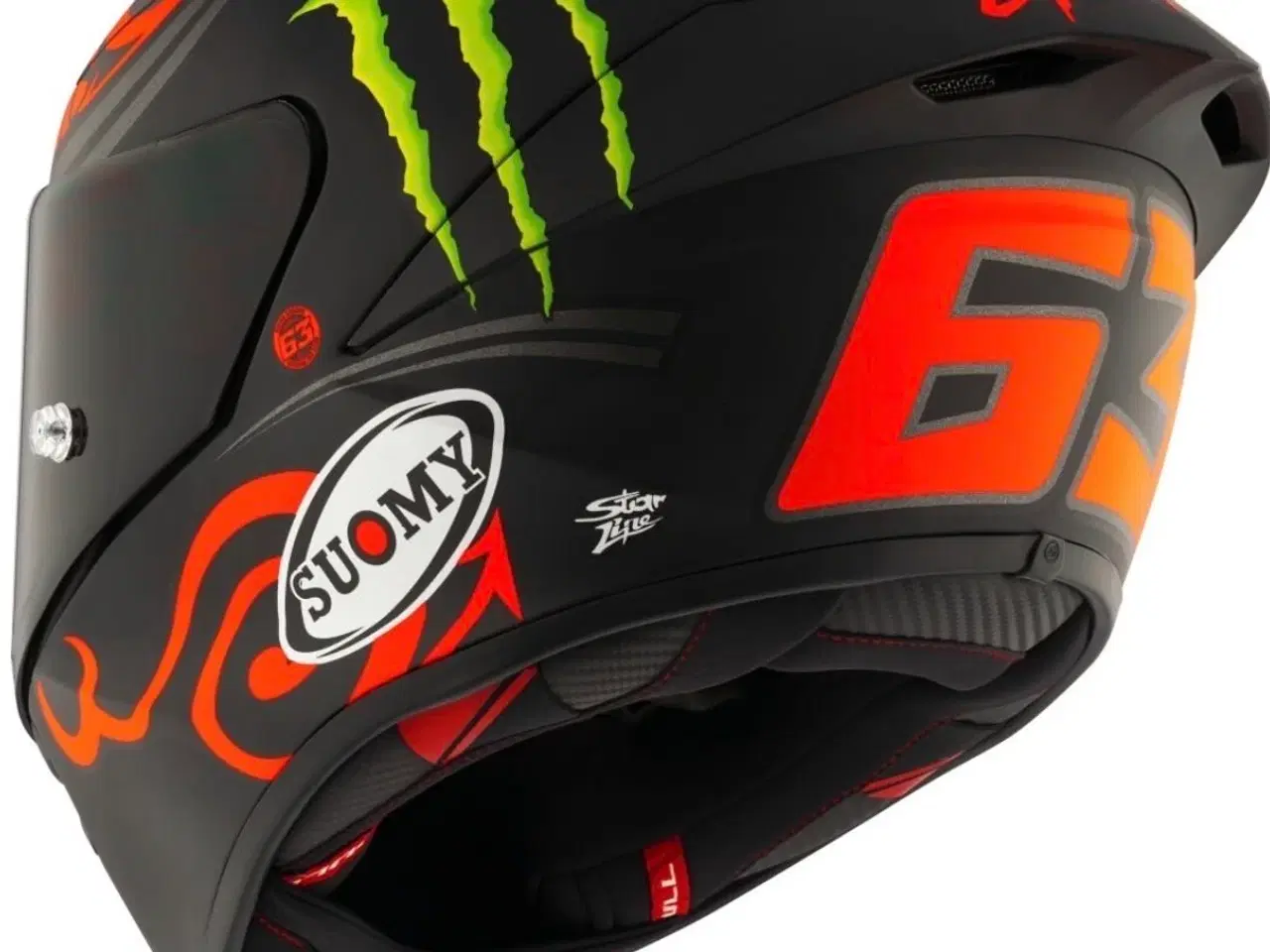 Billede 3 - Suomy S1-XR GP Bagnaia Monster Replica 2024 – ny –