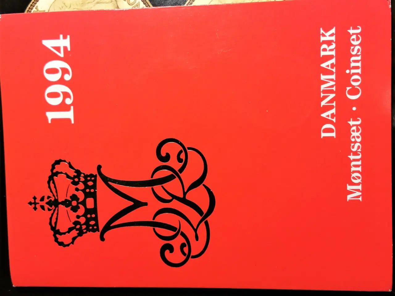 Billede 2 - DET KGL MØNTSÆT 1994  Margrethe II TOP Stand!