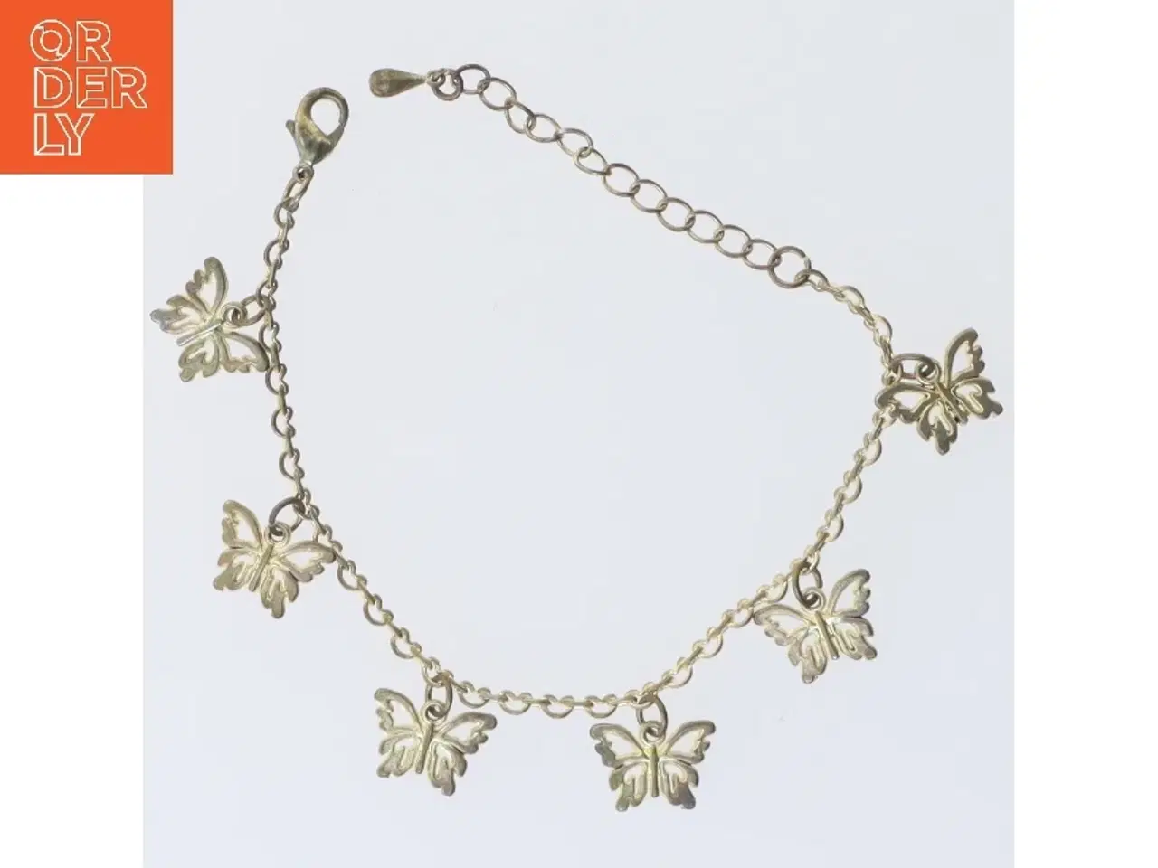 Billede 1 - Sommerfuglearmbånd (str. 23 cm)