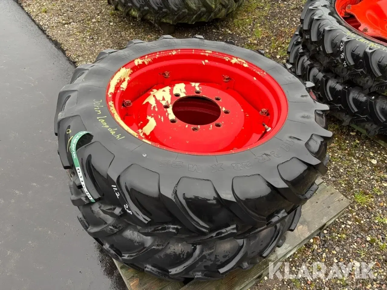 Billede 4 - Landbrugsdæk Michelin + Kleber 270/95R44 + 11.2R28 XM 25 4 styk