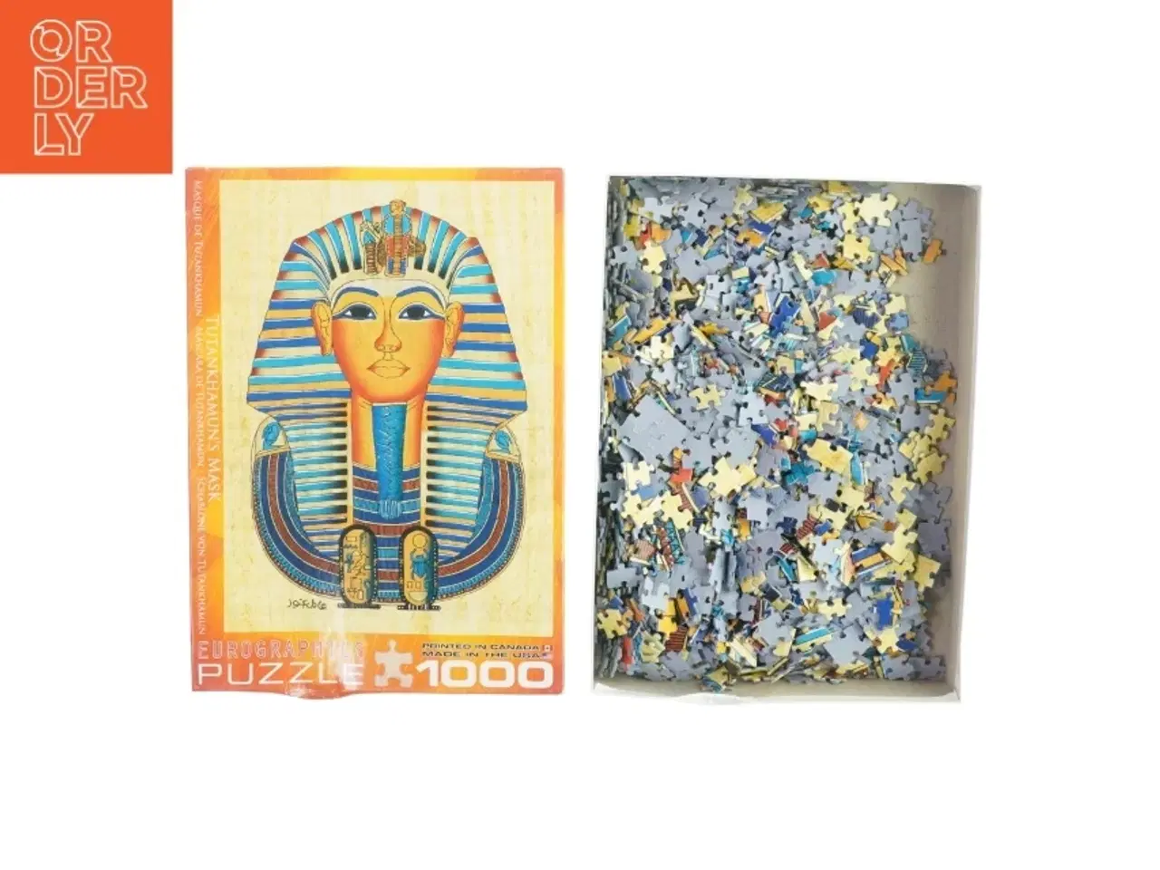 Billede 2 - Puslespillet med 1000 prikker (str. 37 X 26 X 7 cm)