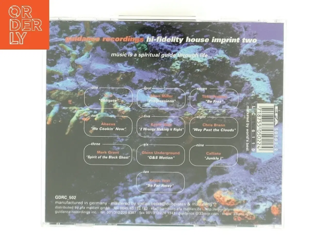 Billede 2 - 'Guidance Recordings Hi-Fidelity House Imprint Two'.