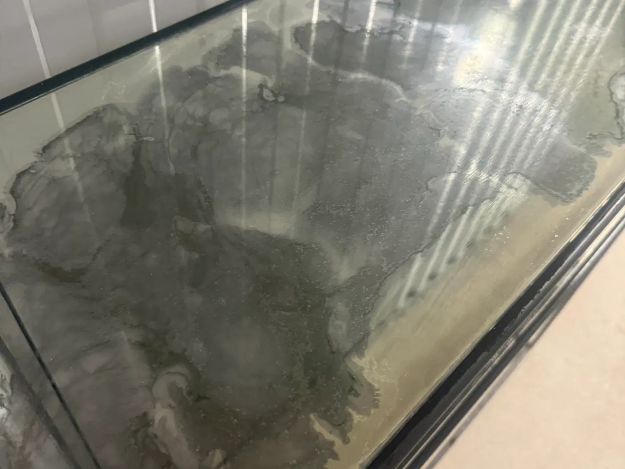 Billede 3 - Konsol bord i metal og glas