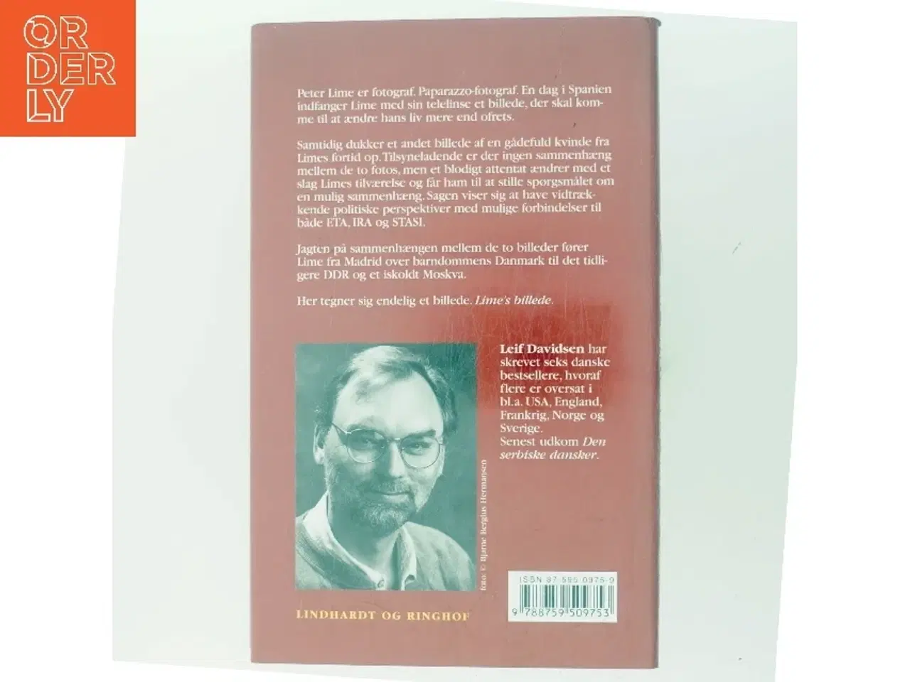 Billede 3 - Lime's Billede: Roman (Danish Edition) af Davidsen, Leif (Bog)