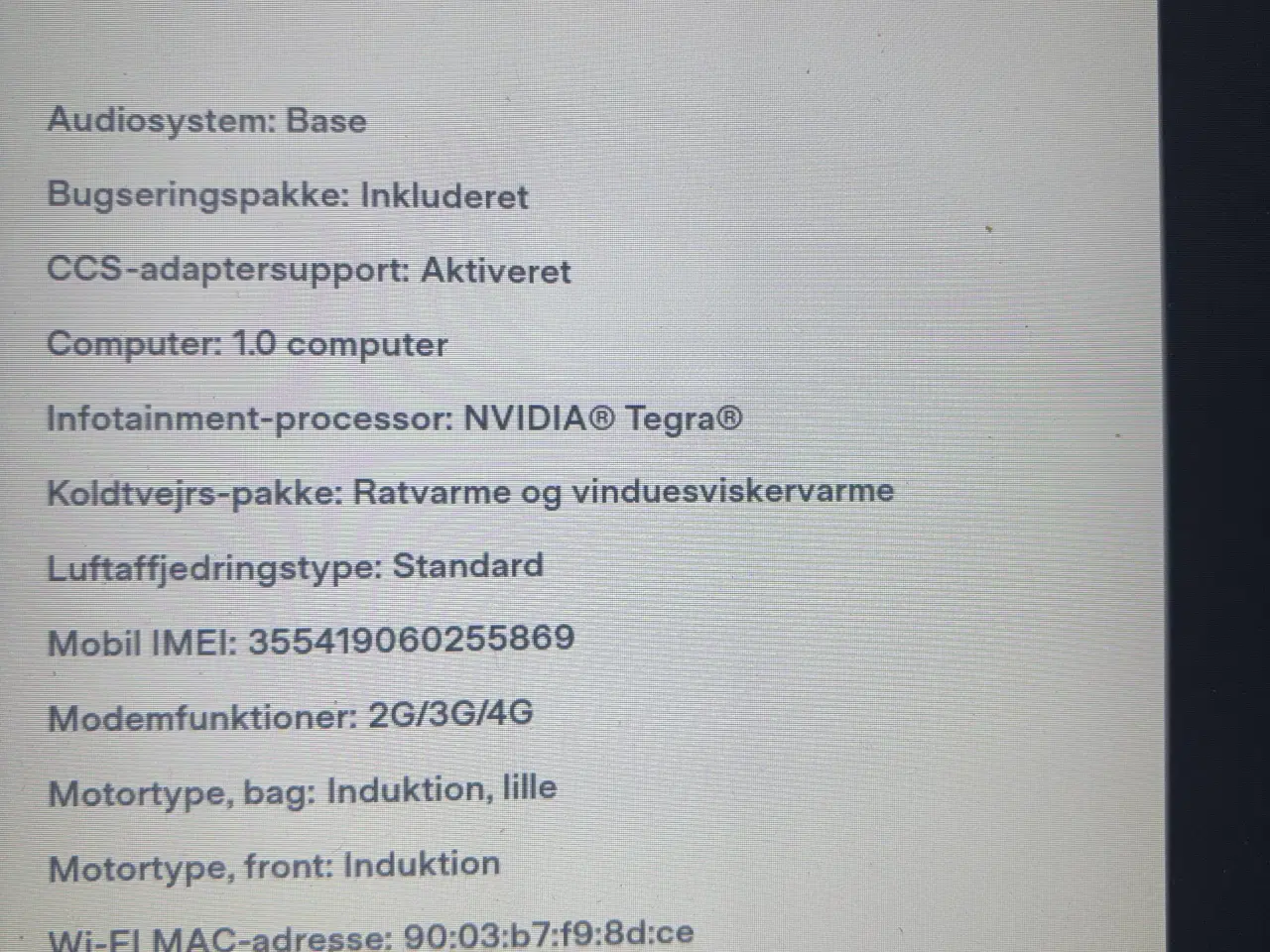 Billede 9 - Tesla Model X 90D 6 Pers. 