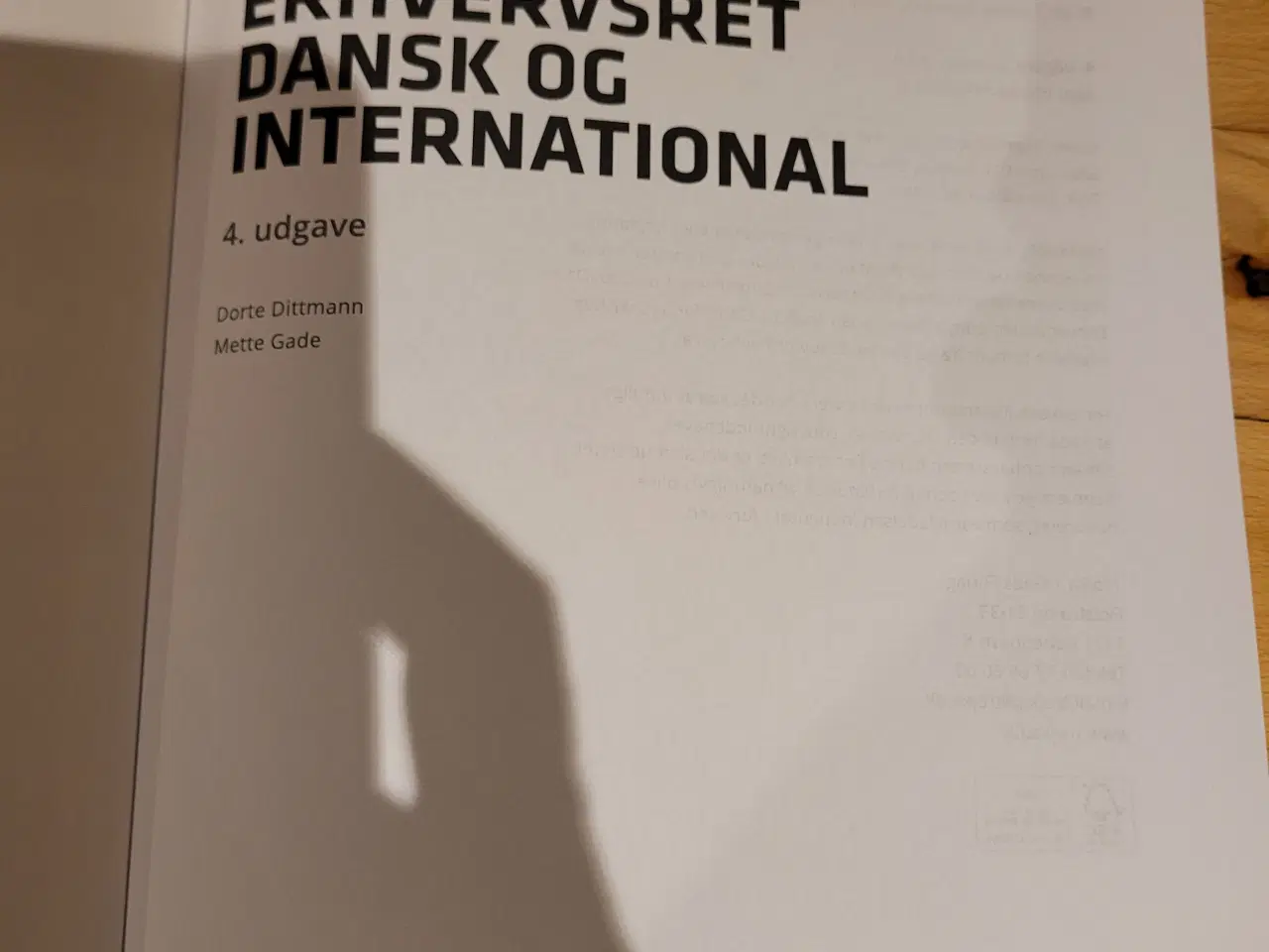 Billede 2 - Erhvervsret, dansk og international