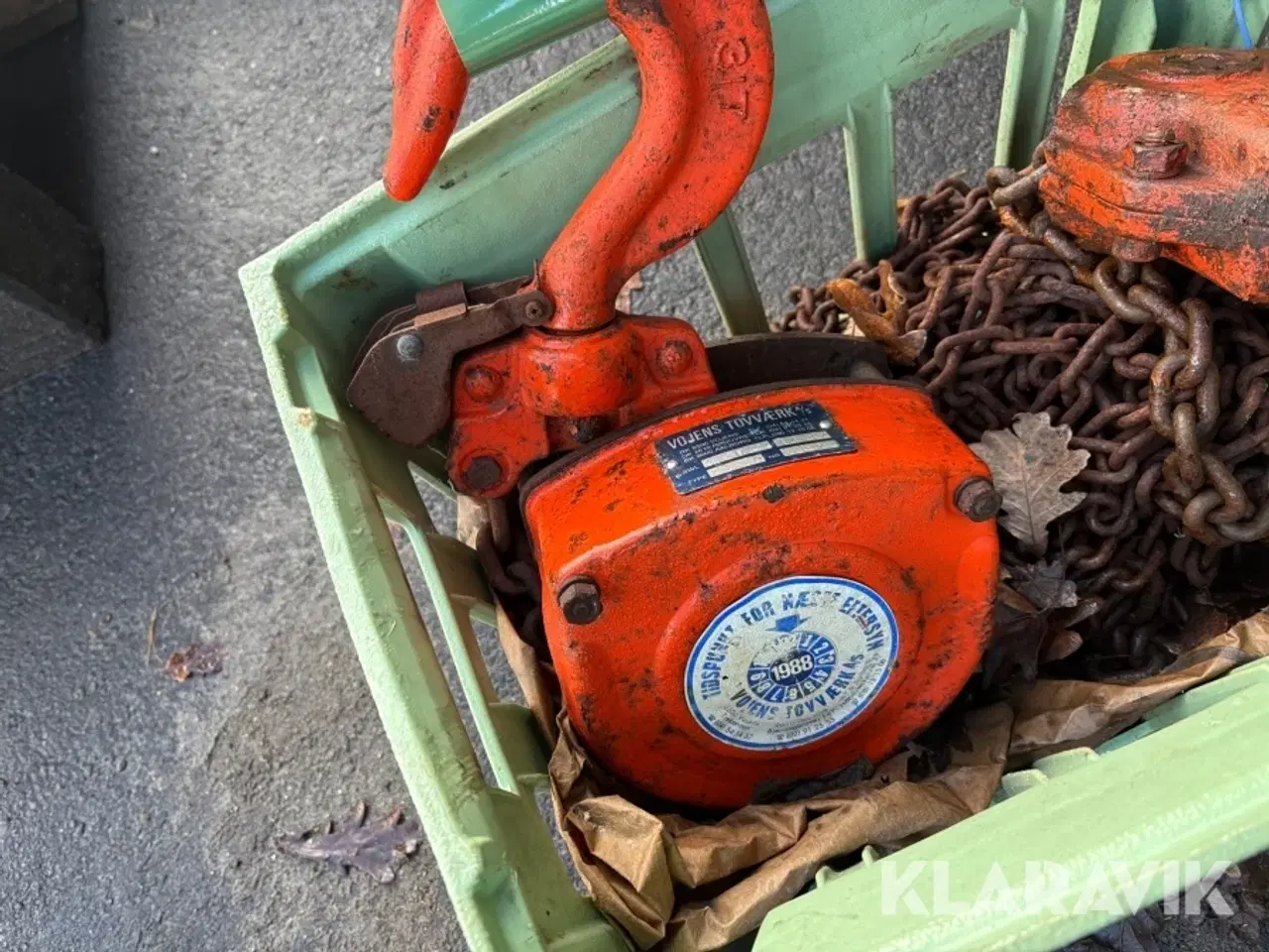 Billede 7 - Kædetaljer Vojens Tovværk H3. 1T 2 styk