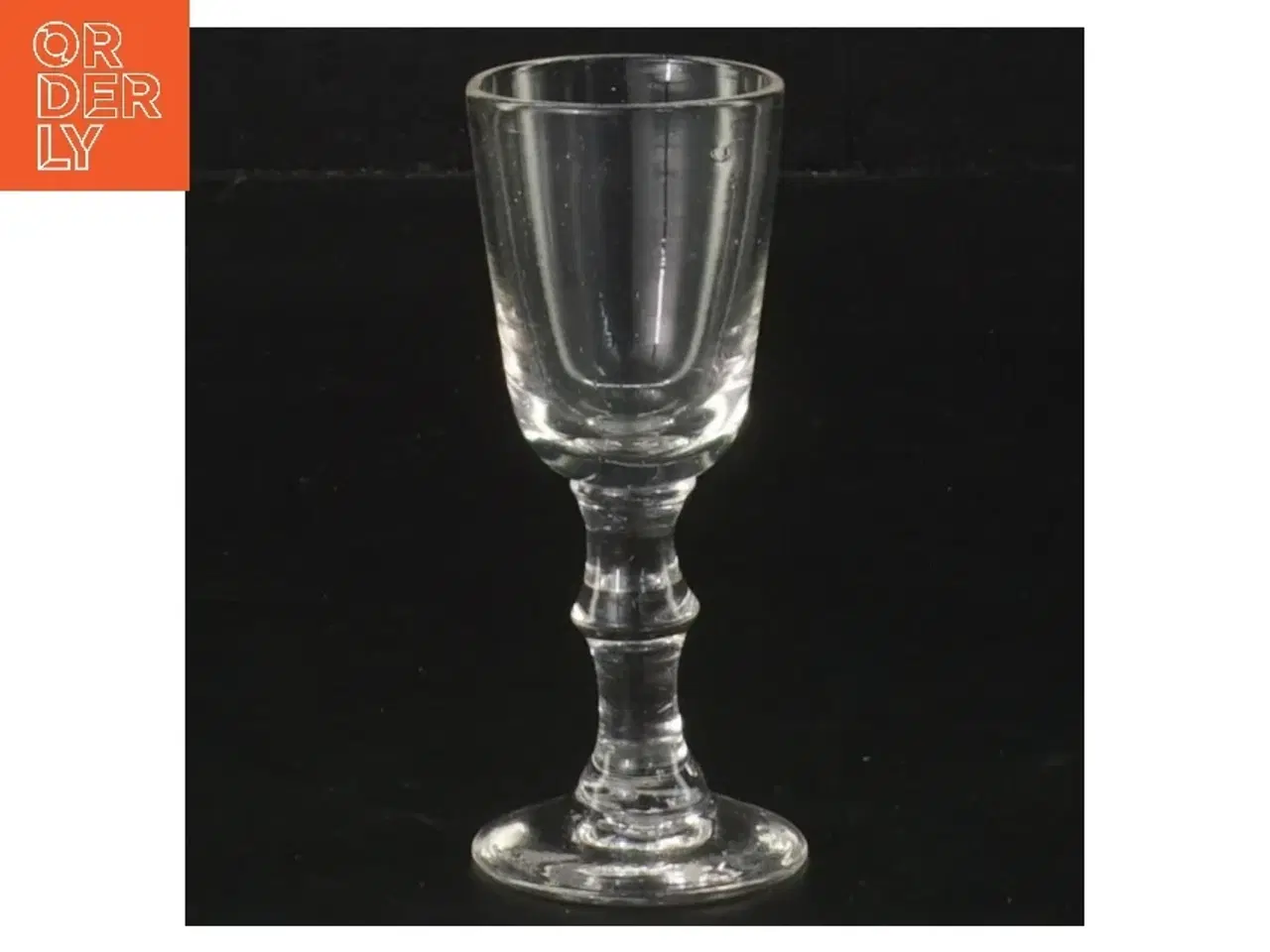 Billede 1 - Lille glas (str. Ø 3,5 cm længde 9 cm)