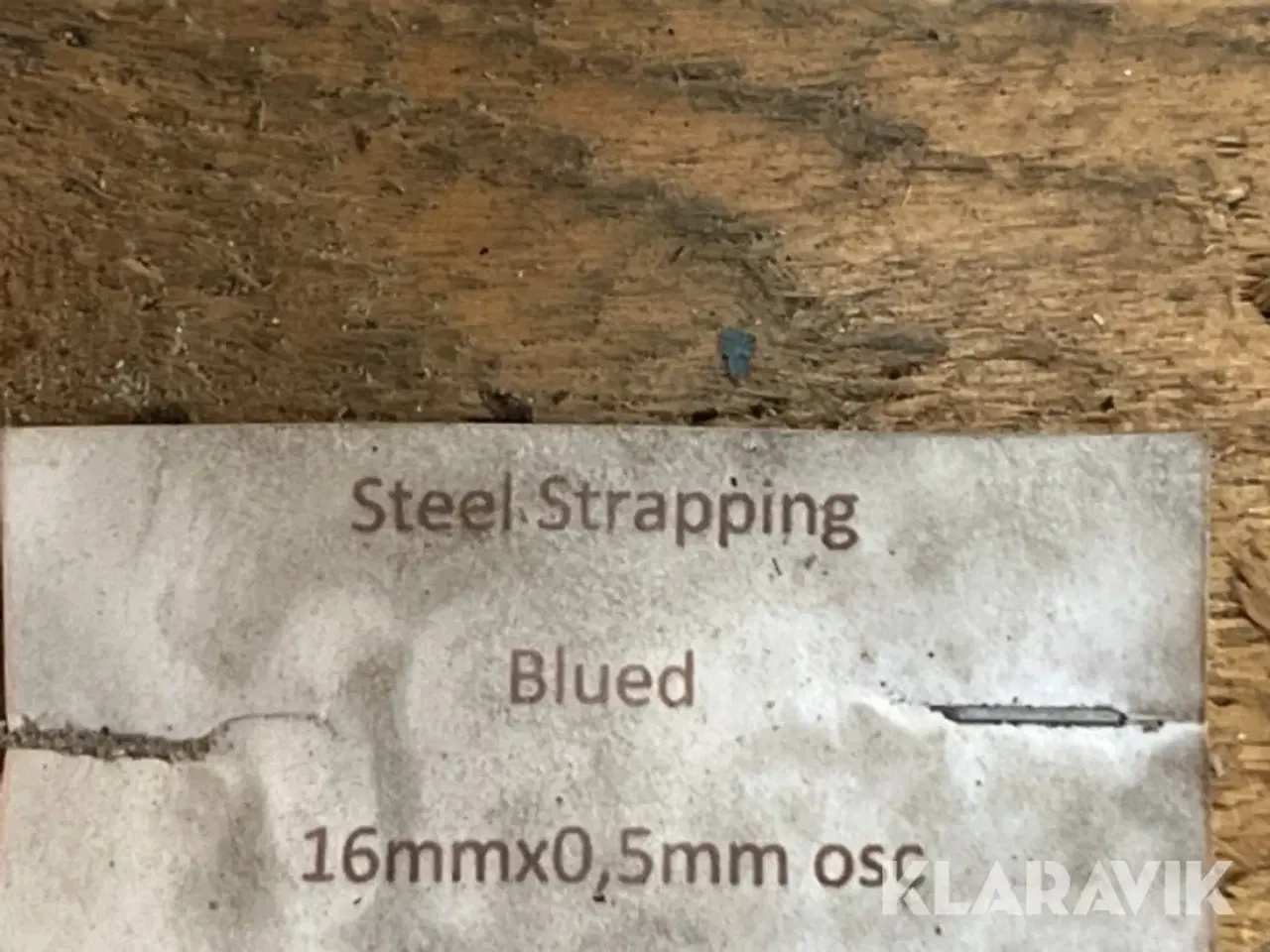 Billede 5 - Stålbånd til strapning Blued - 2 ruller