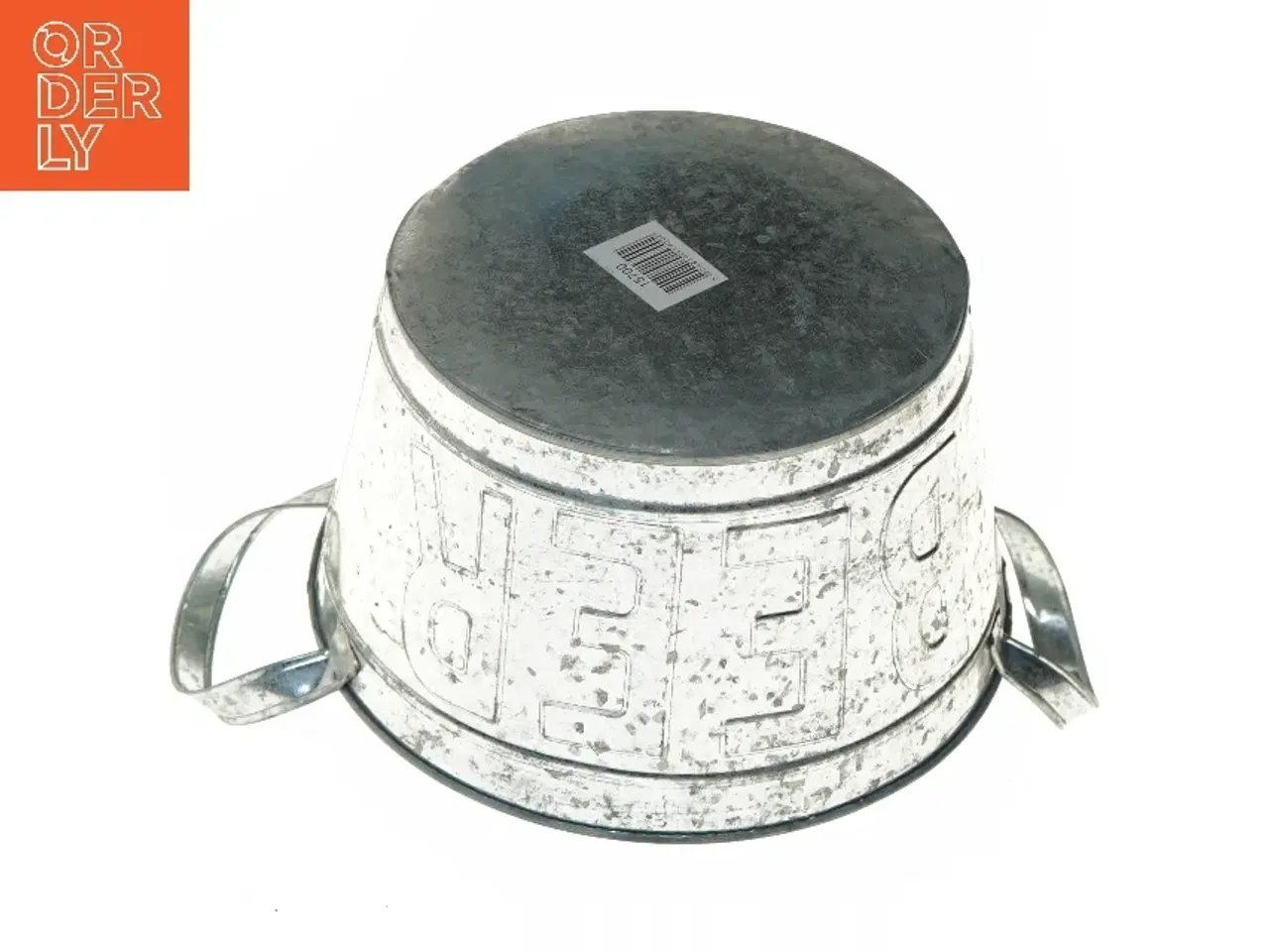 Billede 4 - Galvaniseret ølspand med håndtag (str. Ø 25 cm)
