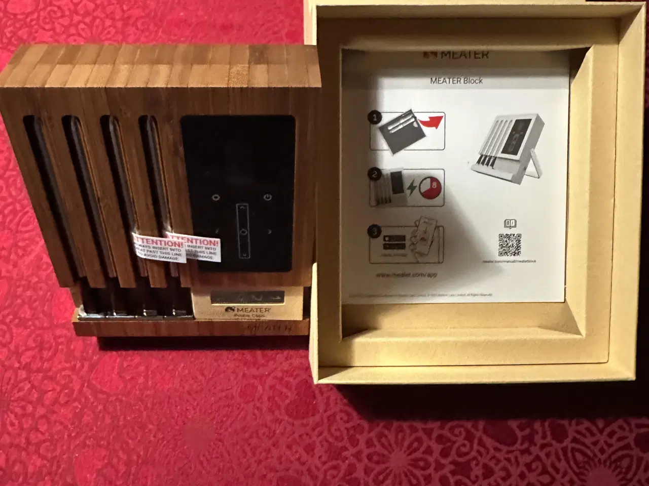 Billede 2 - Meater Block - 4 x trådløs Bluetooth stegetermomet