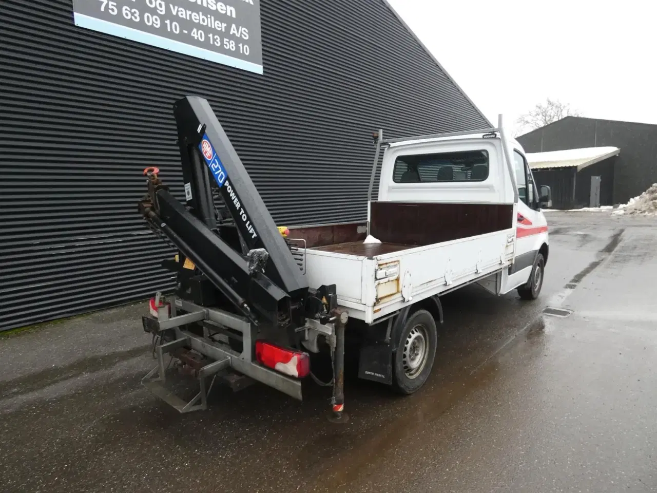 Billede 6 - Mercedes-Benz Sprinter 316 KRANBIL 2,1 CDI A2 RWD 163HK Ladv./Chas. Man.