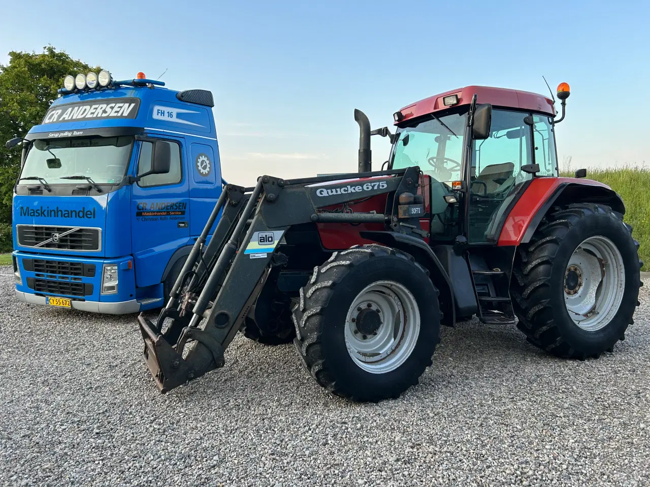 Billede 1 - CASE IH MX 110 MED FRONTLÆSSER 