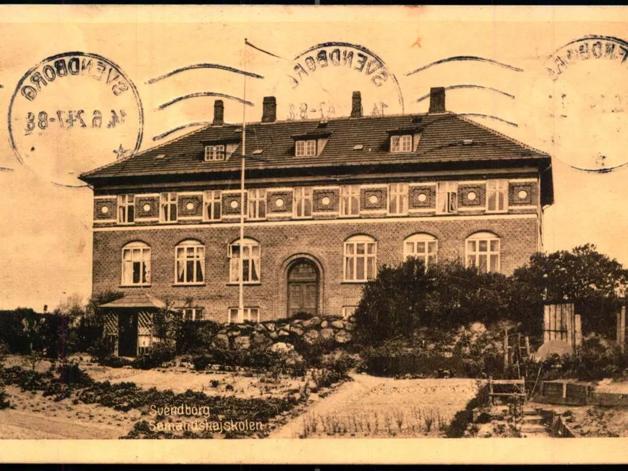 Billede 1 - Svendborg -  Sømandshøjskolen - Stender 11162 - Brugt