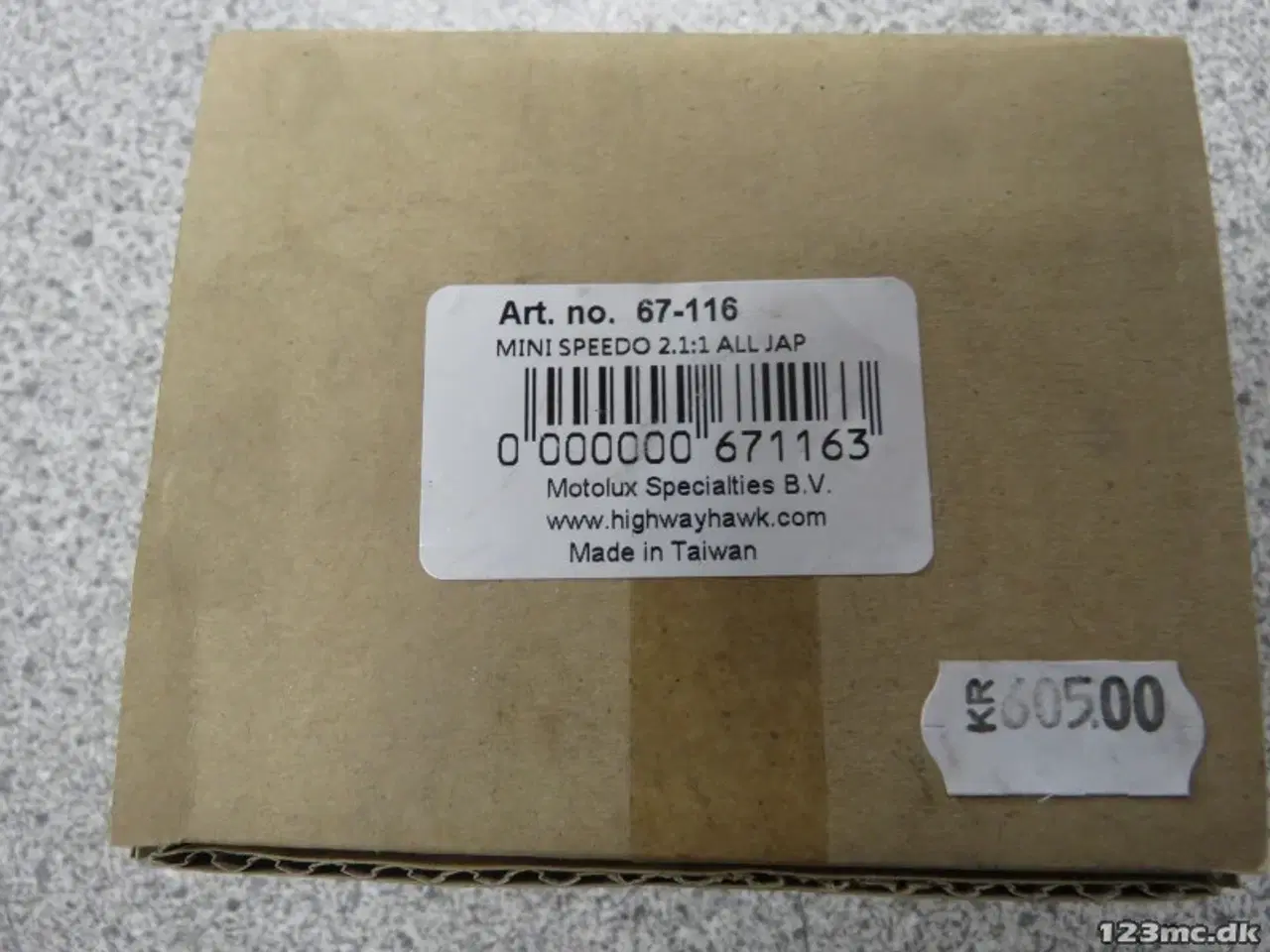 Billede 3 - Highway Hawk Speedo complete with mounting bracket