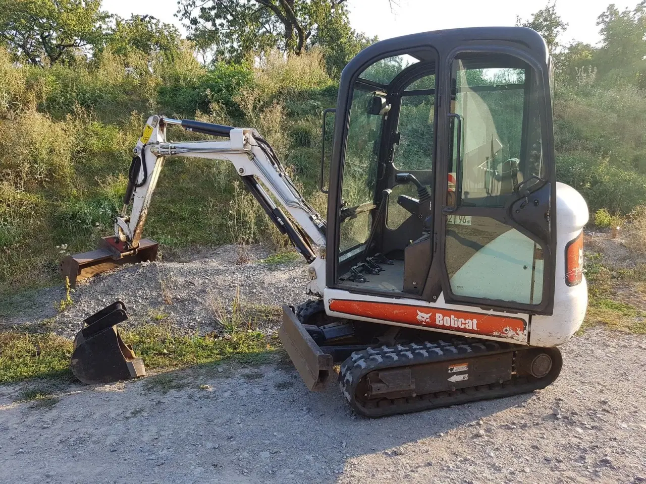 Billede 3 - Minigraver - Bobcat 322 med trailer