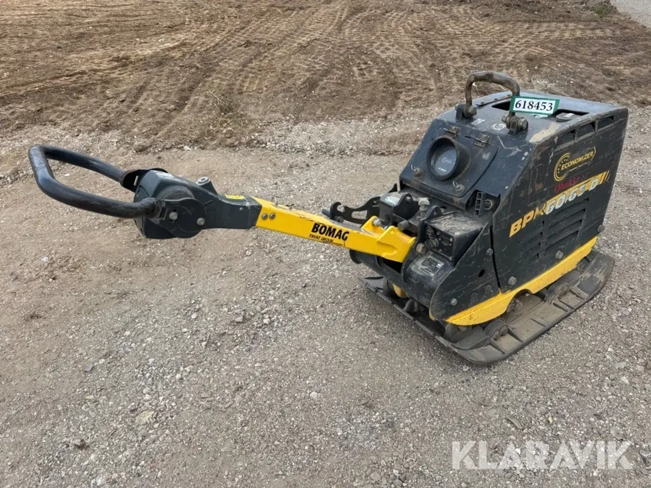 Billede 1 - Pladevibrator Bomag BPR 60/65 D/E vendbar vibratorplade