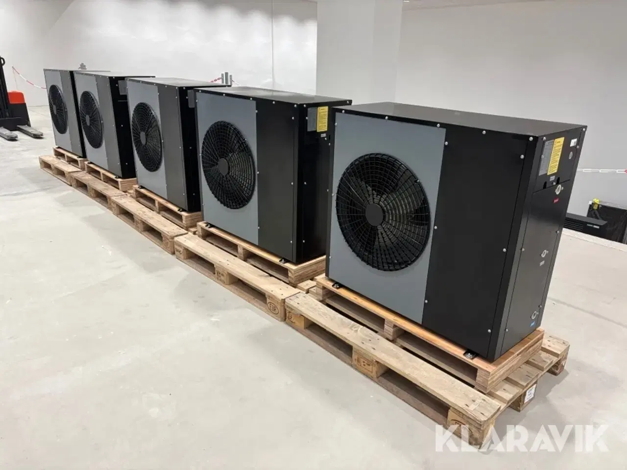 Billede 11 - Varmepumpe Scantherm Blokhus 7 kW R410A Monoblock 5 styk Nye/ubrugte med Fancoil (radiator)