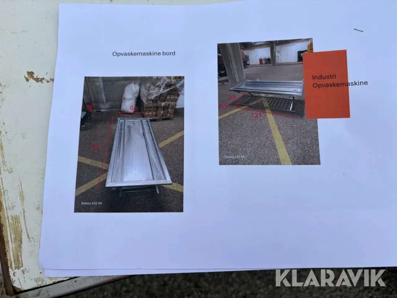 Billede 2 - Køkken bordplade + opvaskemaskine bord